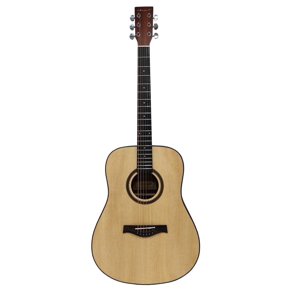 Vault DA40 41 Inch Premium Solid Spruce-Top Dreadnought Acoustic Guitar