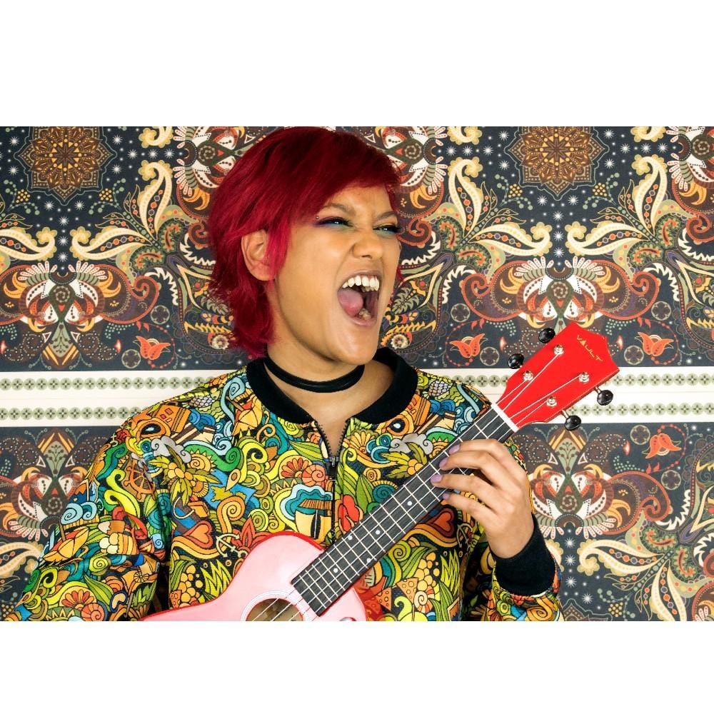 Vault UK-003 Concert Colourful Ukulele 23 inch - Open Box