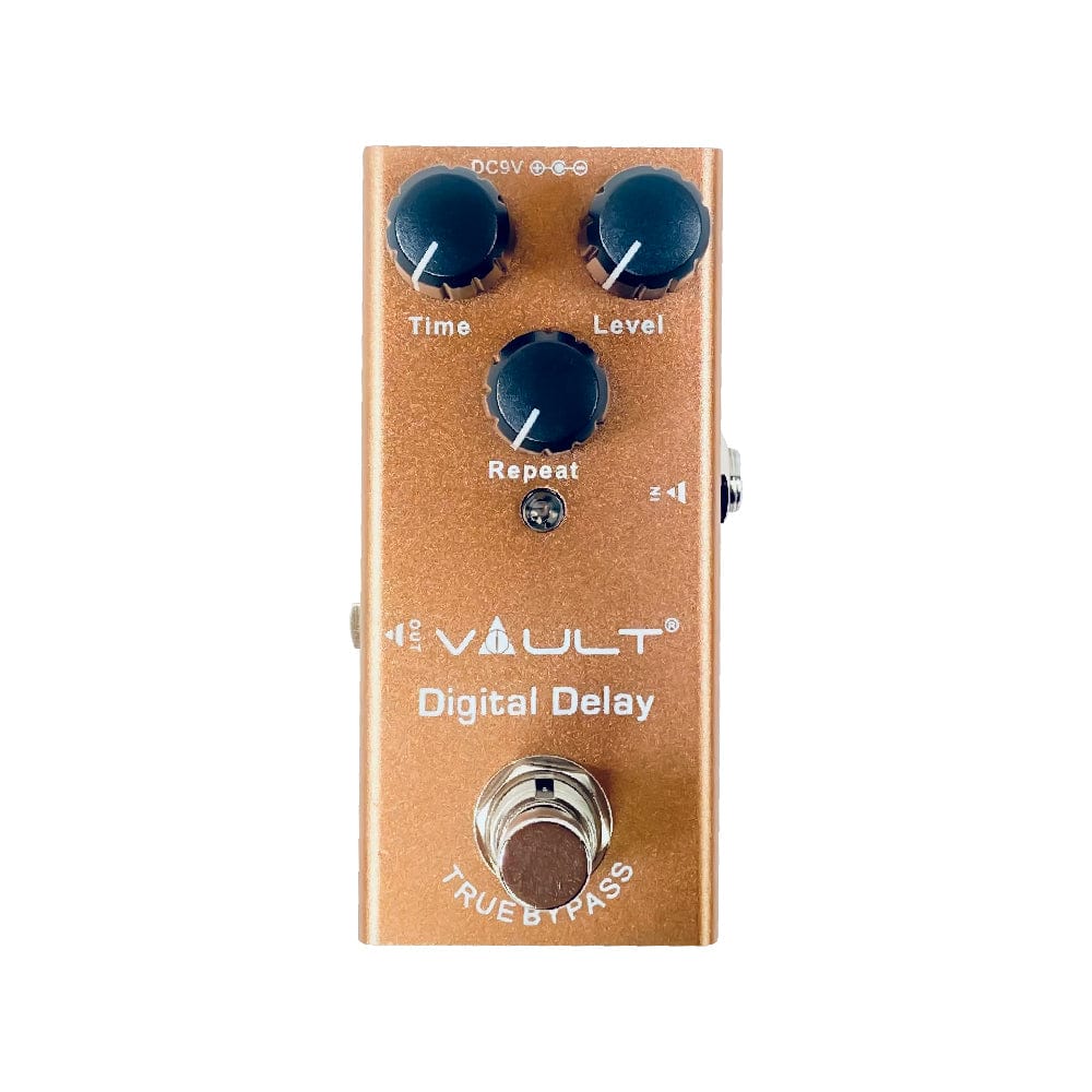 Vault Guitar Effects Pedal Bundle With all Metal Body, Small Footprint