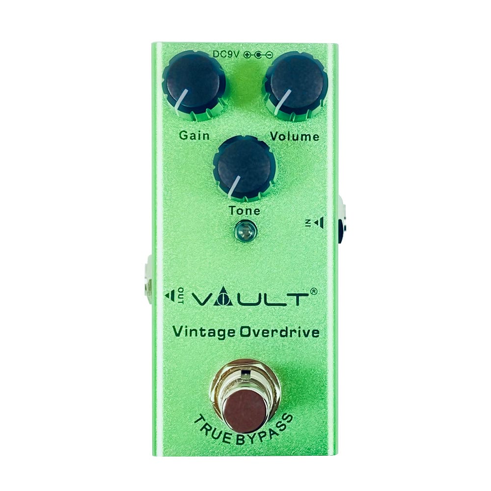 Vault Guitar Effects Pedal Bundle With all Metal Body, Small Footprint