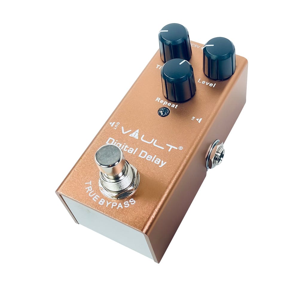 Vault Guitar Effects Pedal Bundle With all Metal Body, Small Footprint