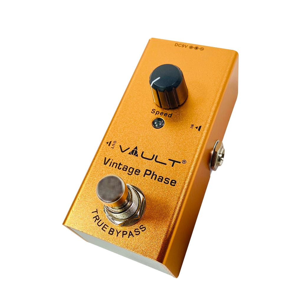 Vault Vintage Phase Effects Pedal With all Metal Body, Small Footprint & 3 Year Warranty - Open Box