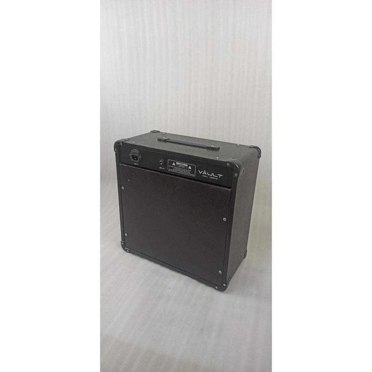 Vault Frenzy 40 Watt Combo Guitar Amplifier with Analog Distortion, Reverb & Delay All Playable Together - Open Box