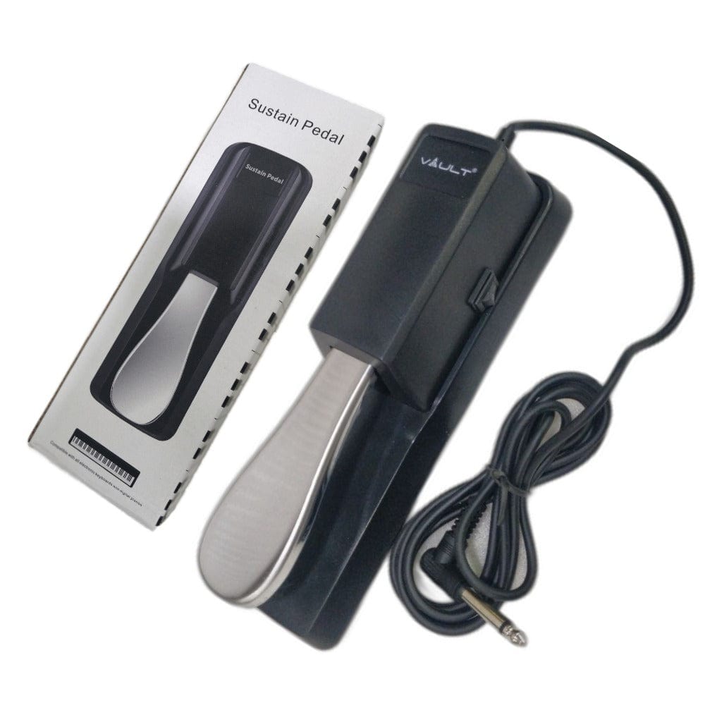 Vault SP1 Keyboard Universal Sustain Pedal for MIDI keyboard, Digital Piano and Electronic Keyboards
