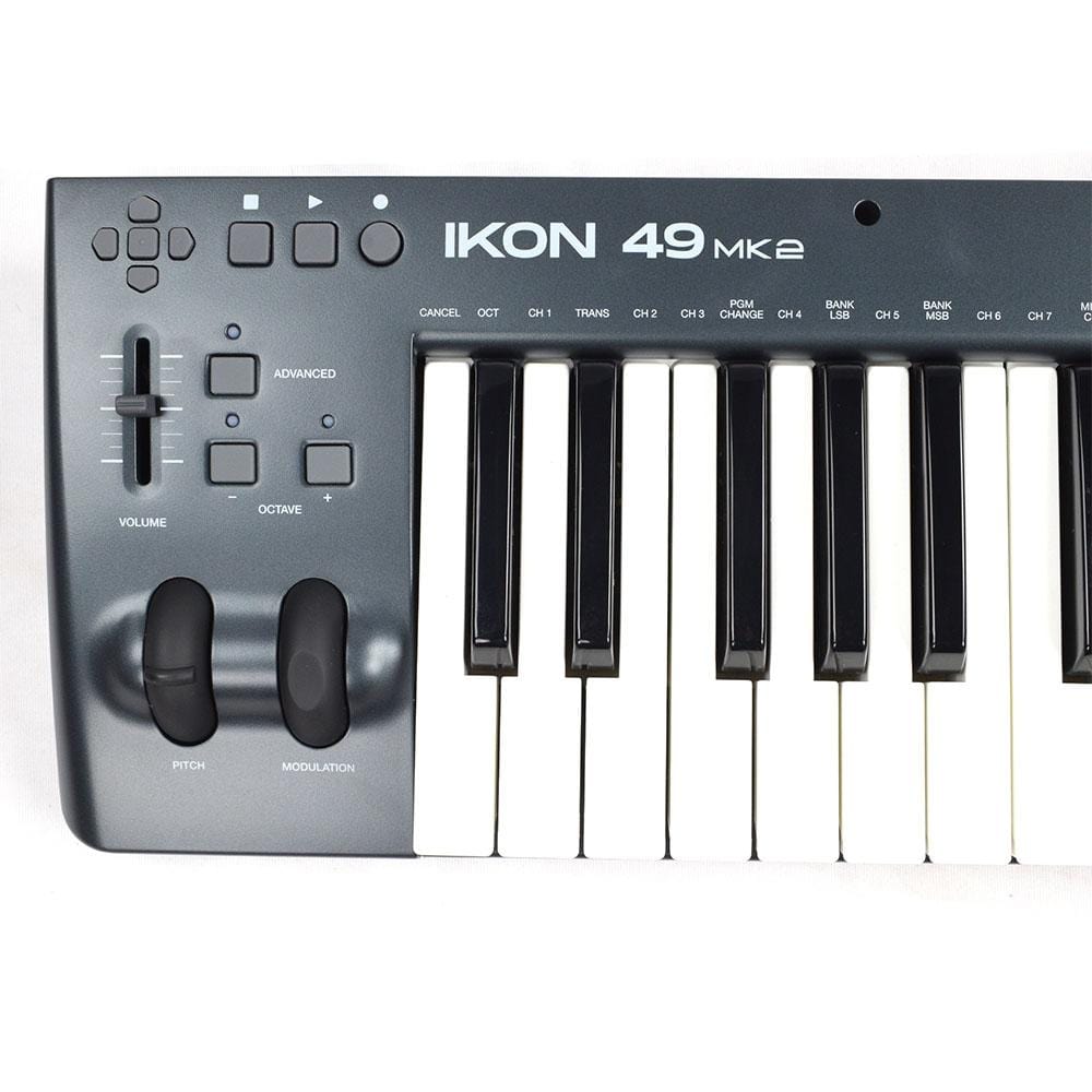 Vault Ikon MK2 49 Key Velocity Sensitive Midi Keyboard with Bitwig 8-Track Bundle - Open Box