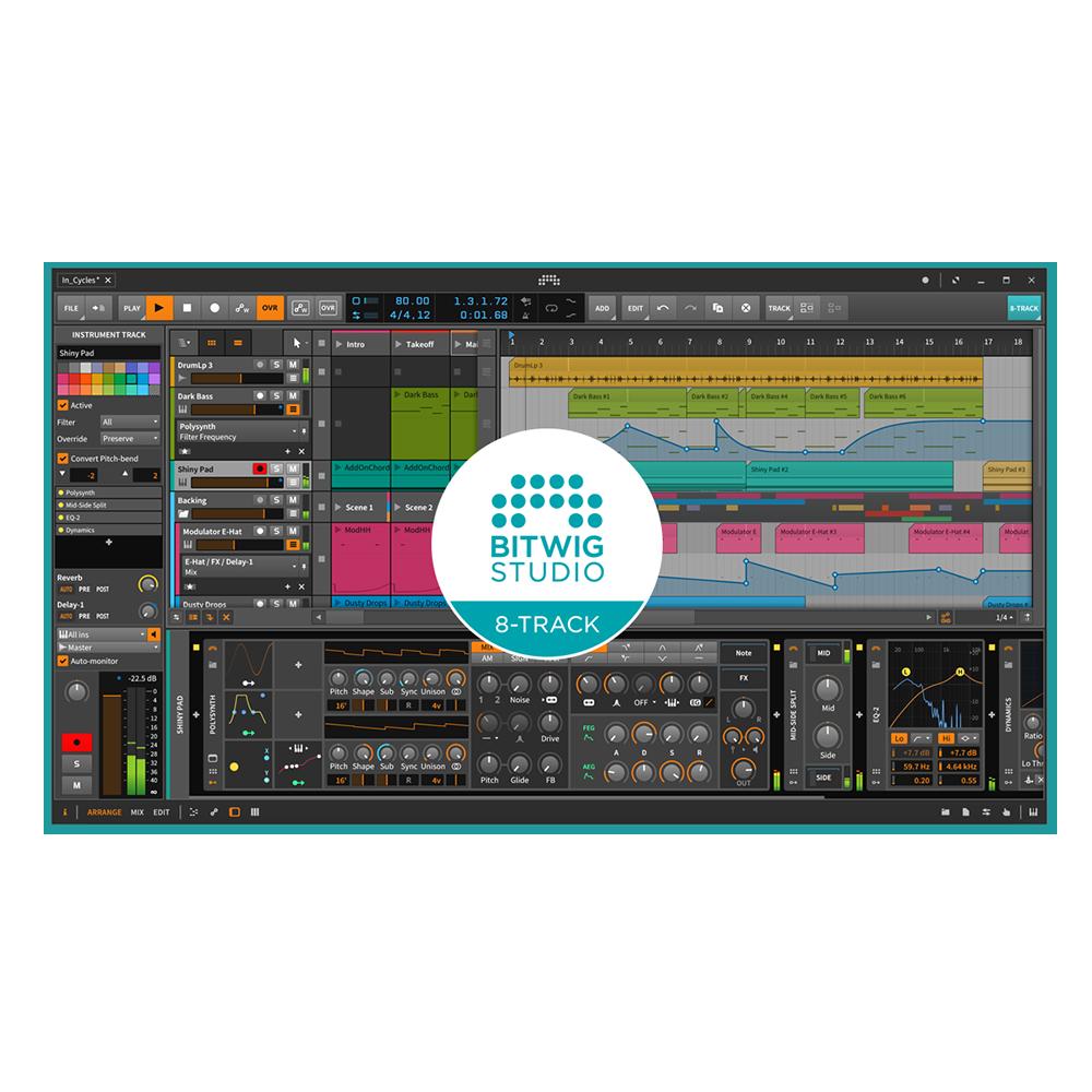 Vault Ikon MK2 49 Key Velocity Sensitive Midi Keyboard with Bitwig 8-Track Bundle - Open Box