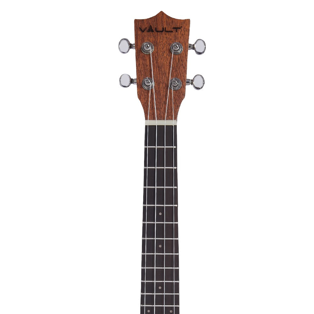Vault UK-1000TC 26-Inch Solid Spruce Top Premium Semi Cutaway Tenor Ukulele - Open Box