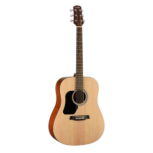 Walden D350L/W Dreadnought Left Handed Acoustic Guitar With Gig Bag
