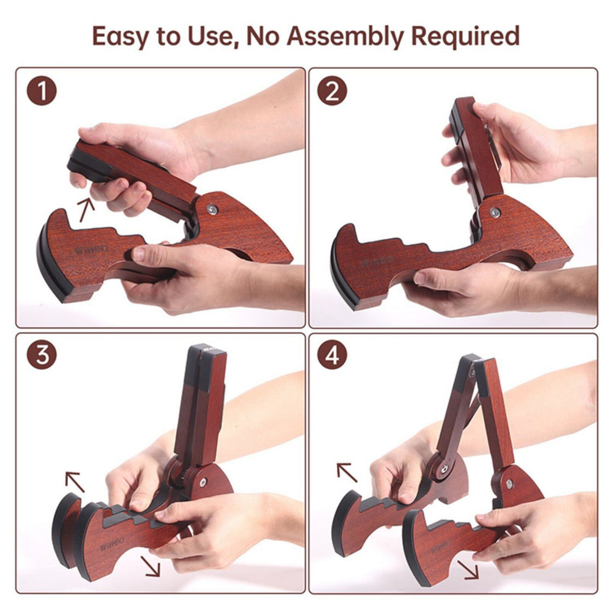 Wingo SK-80 Wooden Guitar Stand