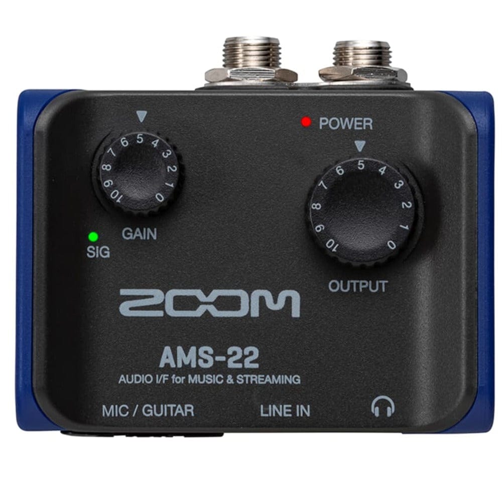 Zoom AMS-22 Audio Interface for Music & Streaming