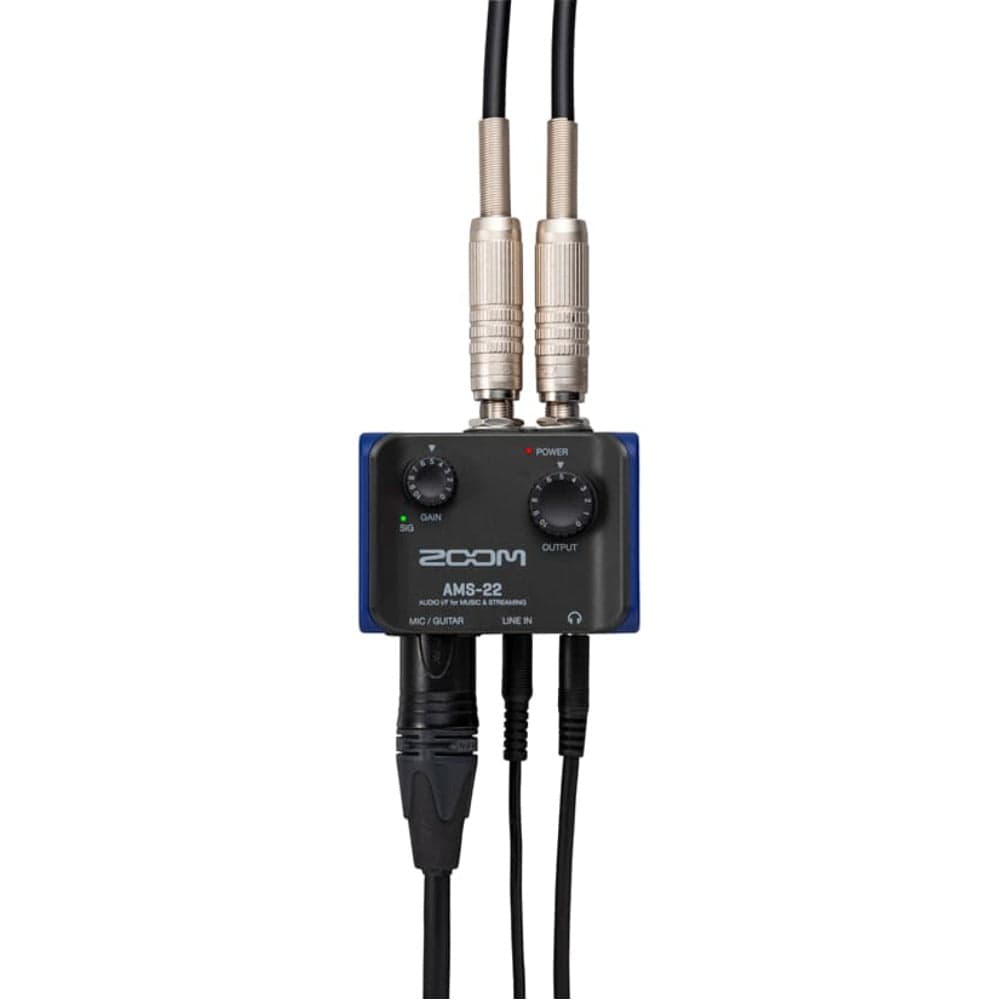 Zoom AMS-22 Audio Interface for Music & Streaming