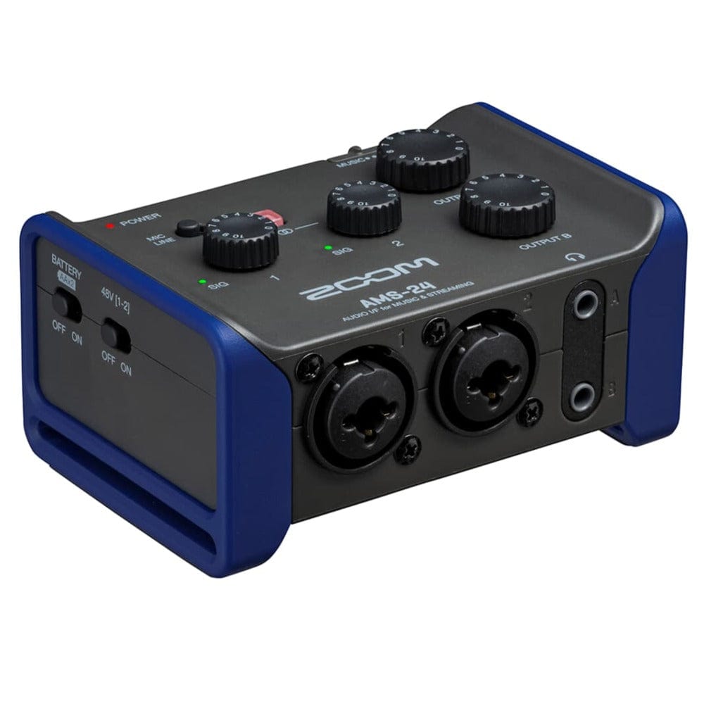 Zoom AMS - 24 Audio Interface for Music & Streaming