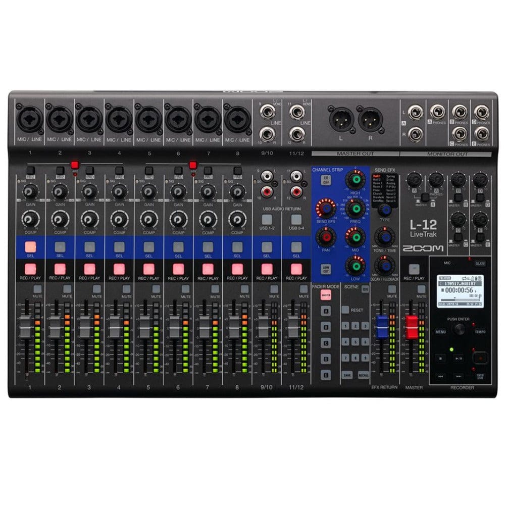 ZOOM L-12 Livetrak Digital Mixer