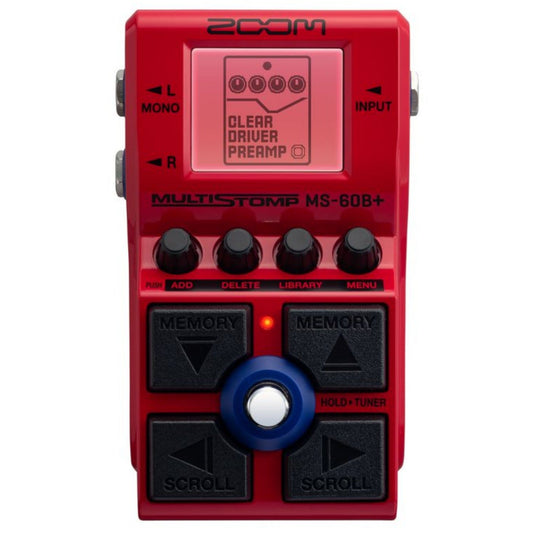 Zoom MS60B+ Multi Stom Guitar Pedal
